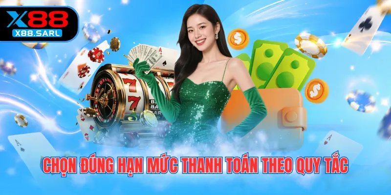 Chọn đúng hạn mức thanh toán theo quy tắc