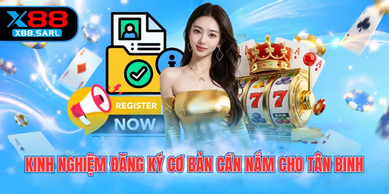 Kinh nghiệm đăng ký cơ bản cần nắm cho tân binh