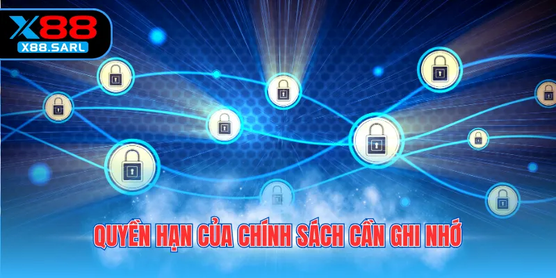 Quyền hạn của chính sách cần ghi nhớ
